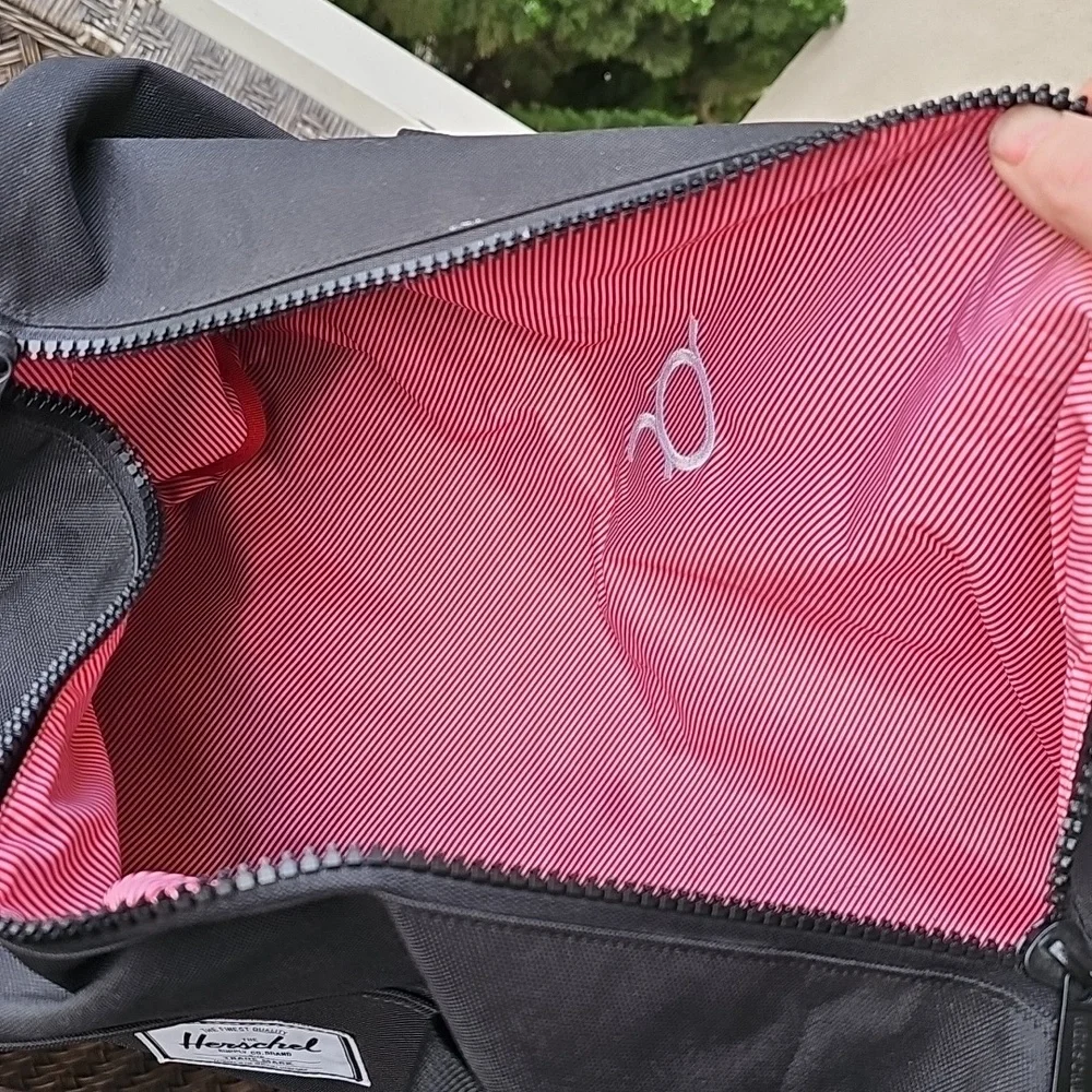 Herschel Supply Co. Brand Black Duffel Bag